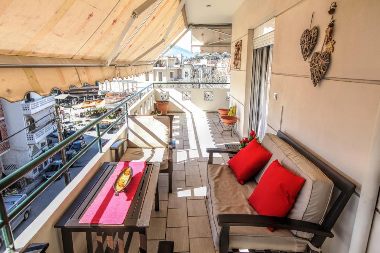 Grand Meteora Central Luxury Apartment カランバカ エクステリア 写真